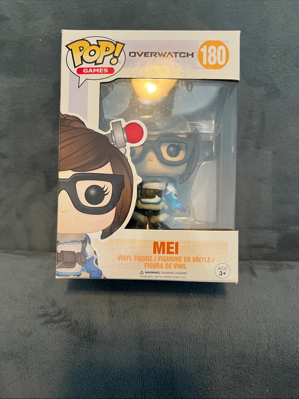 Funko POP! Mei Vinyl Figure - White, Blue & Black